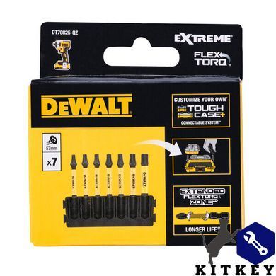 Касета з бітами FlexTorq DeWALT DT70825