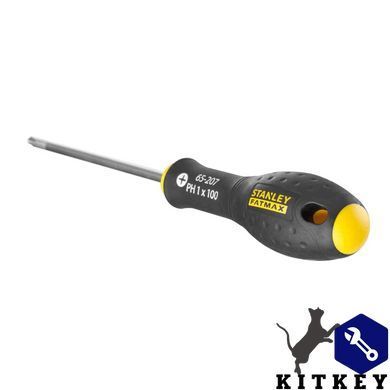 Отвертка FatMax с длиной жала 100 мм под шлиц Ph1 STANLEY 0-65-207