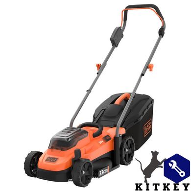 Газонокосилка аккумуляторная BLACK+DECKER BCMW3336L1