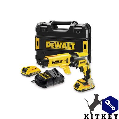 Шуруповерт аккумуляторный бесщеточный DeWALT DCF620D2K