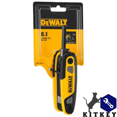 Набор ключей шестигранных метрических DeWALT DWHT0-70263