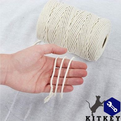 Шпагат коттоновый Gruntek Cotton twine 3 мм*150 м