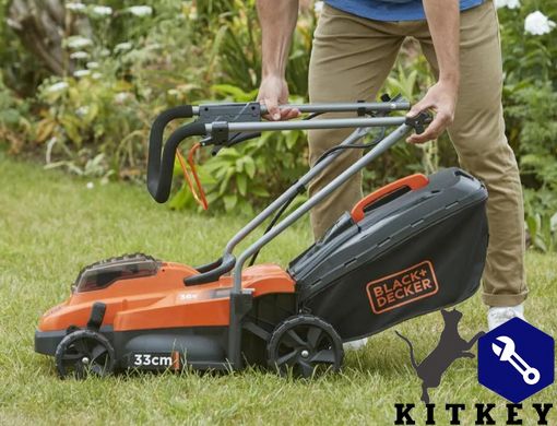 Газонокосилка аккумуляторная BLACK+DECKER BCMW3336L1