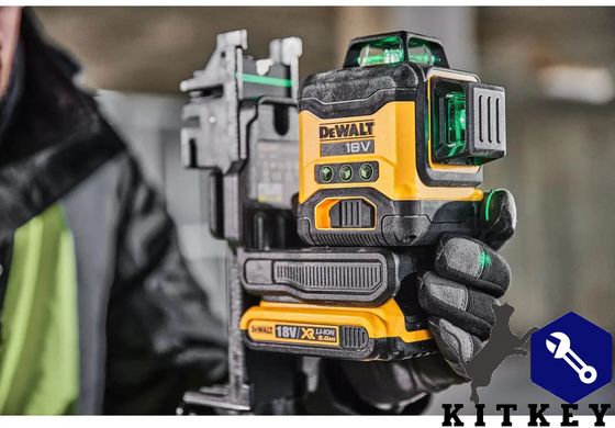 Уровень лазерный линейный DeWALT DCLE34031D1