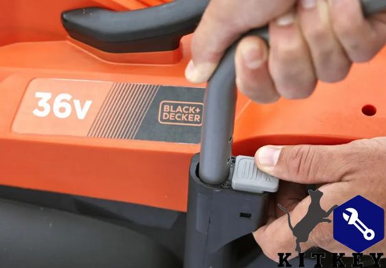 Газонокосилка аккумуляторная BLACK+DECKER BCMW3336L1