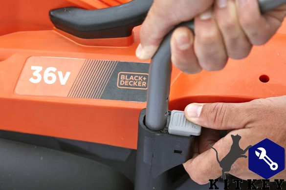 Газонокосилка аккумуляторная BLACK+DECKER BCMW3336L1