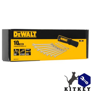 Набор ключей комбинированных, 10 штук DeWALT DWMT19227-1