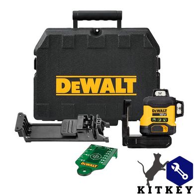 Уровень лазерный линейный DeWALT DCLE34031N