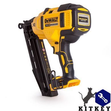 Пістолет цвяхозабивний акумуляторний безщітковий DeWALT DCN660NT