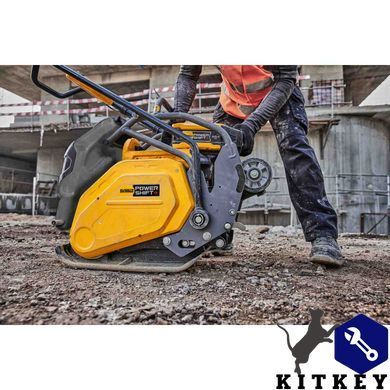Вібраційна плита прямохідна акумуляторна POWERSHIFT DeWALT DCPS7154N