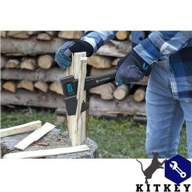 Топор-колун Gardena 1600 S + точило для топоров Gardena Diamond ErgoTec