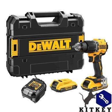 Дрель-шуруповёрт аккумуляторная бесщёточная ударная DeWALT DCD799D2T