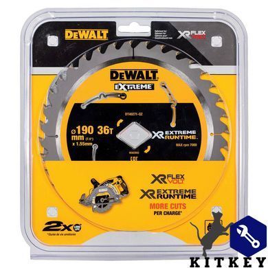 Диск пиляльний DeWALT DT40271