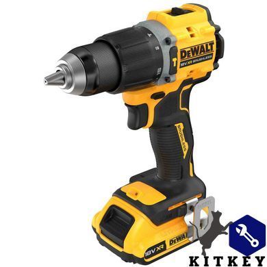 Дрель-шуруповёрт аккумуляторная бесщёточная ударная DeWALT DCD799D2T