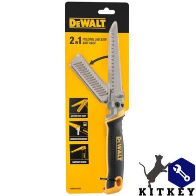 Мининожовка- рашпиль по гипсокартону, складная DeWALT DWHT0-20123