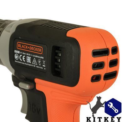 Дриль-шурупокрут акумуляторний BLACK+DECKER BCD001C1
