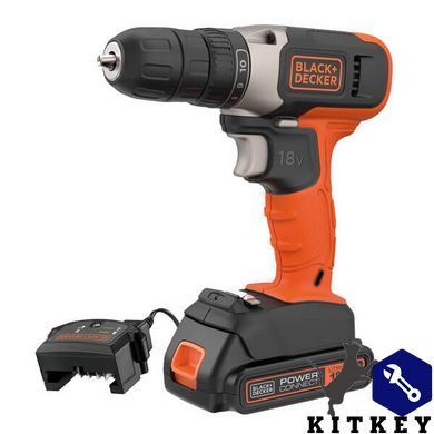 Дриль-шурупокрут акумуляторний BLACK+DECKER BCD001C1