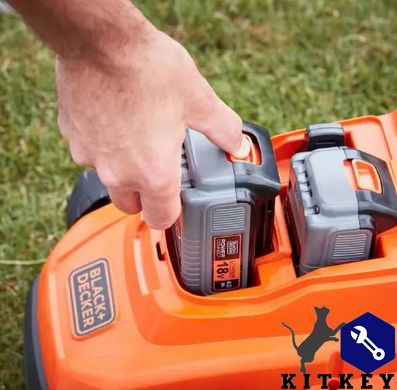 Газонокосилка аккумуляторная BLACK+DECKER BCMW33184L2