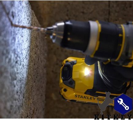 Дриль-шурупокрут ударний акумуляторний безщітковий STANLEY FATMAX SFMCD721B
