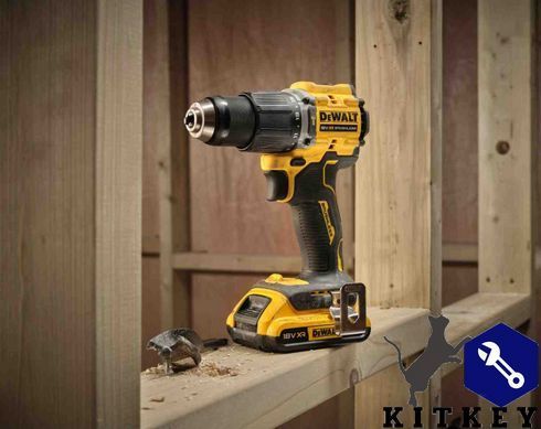 Дрель-шуруповёрт аккумуляторная бесщёточная ударная DeWALT DCD799D2T