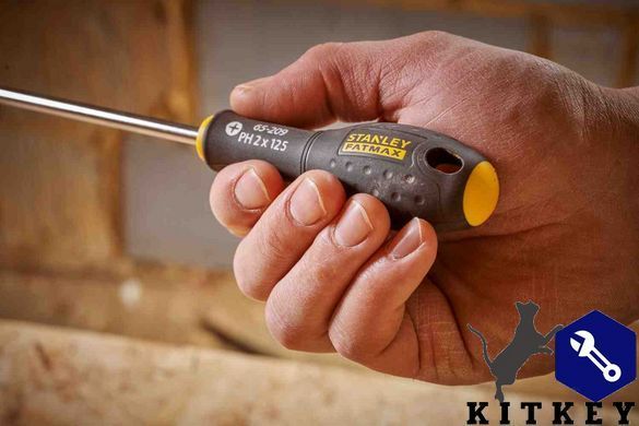 Викрутка FatMax з довжиною жала 125 мм під шліц Ph2 STANLEY 0-65-209