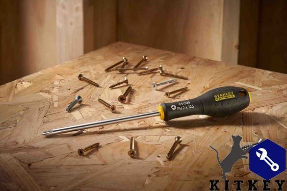 Викрутка FatMax з довжиною жала 125 мм під шліц Ph2 STANLEY 0-65-209