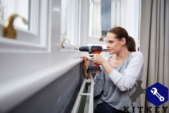 Дриль-шурупокрут акумуляторний BLACK+DECKER BCD001C1