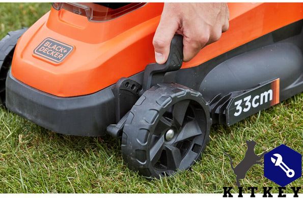 Газонокосилка аккумуляторная BLACK+DECKER BCMW33184L2