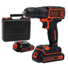 Дрель-шуруповерт аккумуляторная BLACK+DECKER BDCDC18KB