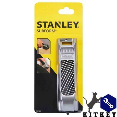 Рашпіль Surform Block Plane з металевим корпусом з довжиною леза 140 мм STANLEY 5-21-399