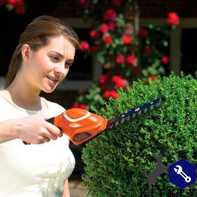 Кусторез-ножницы аккумуляторные BLACK+DECKER GSL700KIT