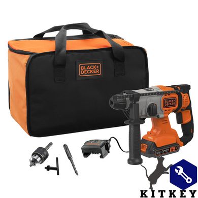 Перфоратор акумуляторний BLACK+DECKER BCD900D1S