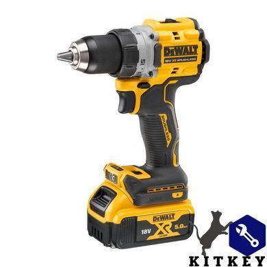 Дрель-шуруповёрт аккумуляторная бесщёточная DeWALT DCD800P2T