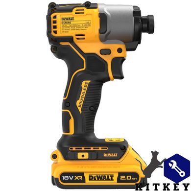 Шурупокрут ударний акумуляторний безщітковий DeWALT DCF840D2T